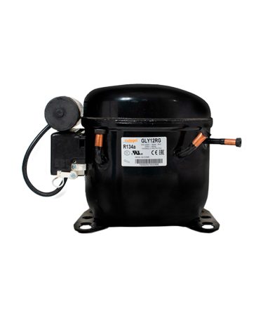 Compresor CUBIGEL 1GLY12RGA de 1/3hp, refrigerante R-134a de 220 voltios y 60 hz