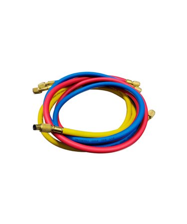 Mangueras para carga de refrigerante de 36 pulgadas, juego de 3 piezas