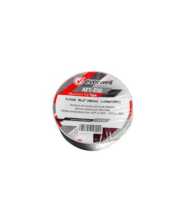 Cinta de aluminio de 0.026mm x 48mm x 50m