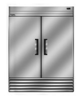 Refrigerador de acero inox. de 1388 litros modelo CR-49-A-SA de 2 puertas solida