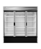 Visicooler vertical de 3 puerta de vidrio de 1842 litros con cenefa, modelo CR-65-V1
