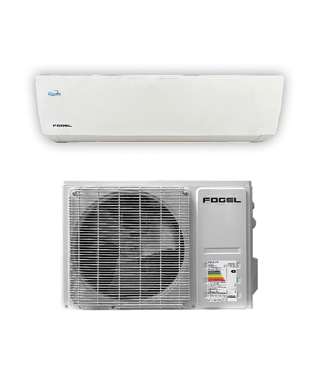 Aire acondicionado de 12000 Btu marca Fogel, eficiencia 16